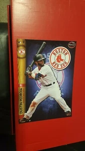 DUSTIN PEDROIA BOSTON RED SOX FATHEAD TRADEABLES REMOVABLE STICKER LOGO 2014 #27 - Picture 1 of 1
