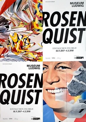 Pôster Original James Rosenquist "The Stowaway Peers Out at the Speed of Light" - Imagem 1 de 2