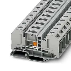 10pcs PHOENIX RT 5-T 3049039 Test Disconnect Terminal Block Gray New ⊕IK - Picture 1 of 6
