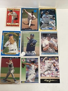 ROGER CLEMENS Baseball Card Lot of 9 cards BOSTON RED SOX 8 - Picture 1 of 19