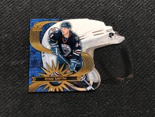 1997-98 PACIFIC OMEGA RYAN SMYTH GAME FACE BUCKET HELMET DIE-CUT #9