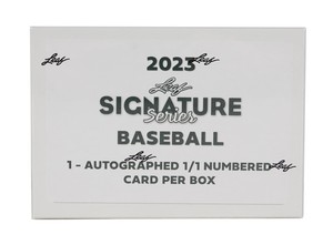 2023 LEAF SIGNATURE SERIES BASEBALL HOBBY BOX
