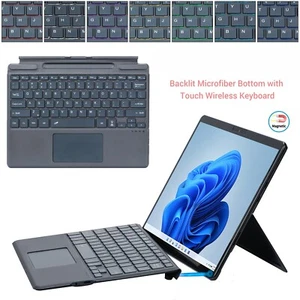 Wireless Touchpad Keyboard+Stylus Pen For Microsoft Surface Pro 4/5/6/7/8/9/X/10 - Picture 1 of 56