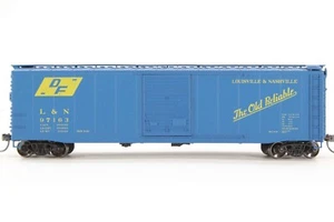 HO Accurail Louisville & Nashville 50ft AAR Steel SD Box Car Mtl Whl Kadee Xlnt - Picture 1 of 11