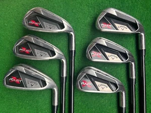 Callaway RAZR X IronSet 5-9+Pw 6pc RH RAZR60 i graphite Flex Regular used - Picture 1 of 11