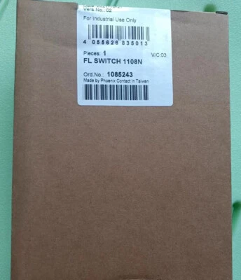 1pcs Phoenix Contact FL SWITCH 1108N Industrial Ethernet Switch 1085243 - Image 1 of 2