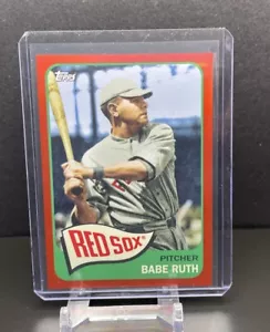 2023 Topps Archives Babe Ruth SP Red Foil #32/50 - Picture 1 of 10