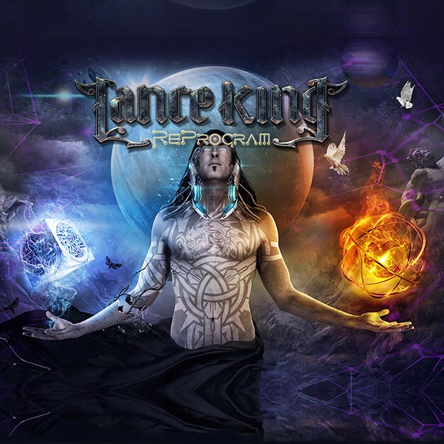 LANCE KING 'Reprogram' (2019) - LTD ED DIGI (Pyramaze / Balance of Power) - Image 1 of 1