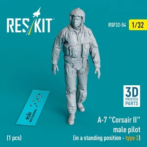 A-7 Corsair II Macho Piloto Escala Figuras 1:32 ResKit RSF32-0054 Escala Modelo Kit - Imagen 1 de 3