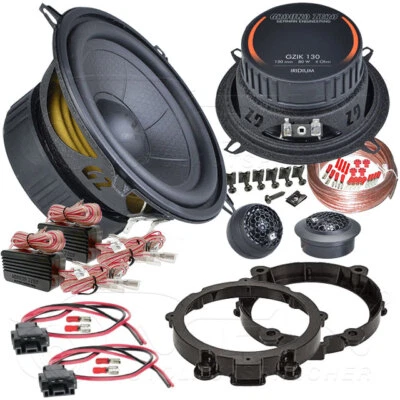 GROUND ZERO LAUTSPRECHER für VW CRAFTER I / 1 2006-2016 Front Tür 140W 130 #AO7X