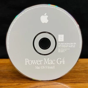 Apple Power Mac G4 OS 9 OS 9.2.1 Install Software Disc CD v1.0 691-3295-A - Photo 1/2
