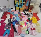 Large Lot Of Vintage Barbie, Clothing, And Accessories 60' 70' 