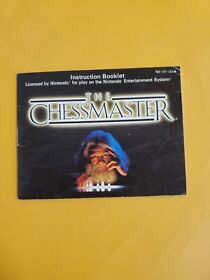 Chessmaster (Nintendo NES, 1989) MANUAL ONLY!