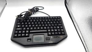iKey IK-88-TP-USB Full Travel Keyboard with Integrated Touchpad Mouse Fn Backlit - Picture 1 of 5