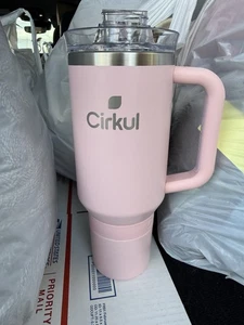 Cirkul 40 Ounce All Day Strawsip Double Wall Insulated Stainless Steel Tumblr - Picture 1 of 2