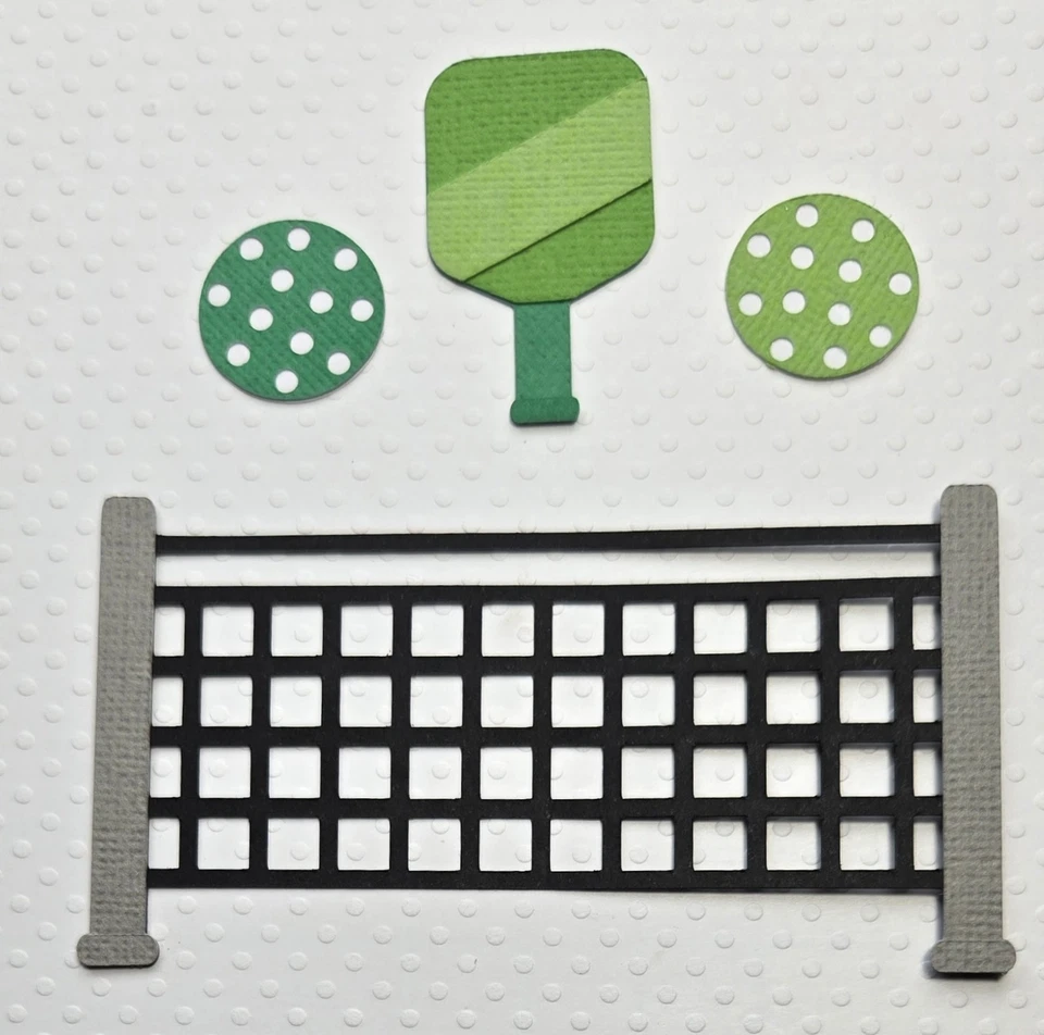 Accesorios Pickleball. Álbum de recortes, piezas de papel para hacer tarjetas Foto 1 de 1
