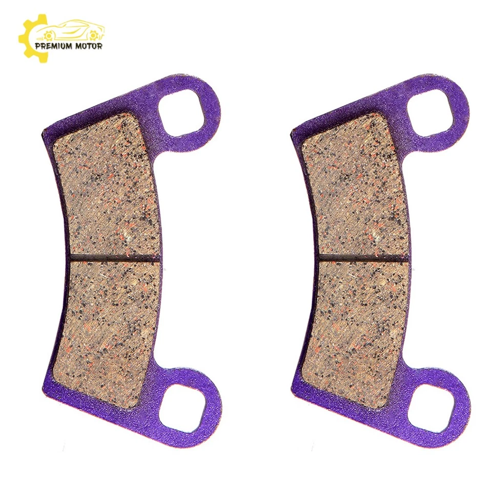 Fits 2009 2010 Polaris Outlaw 450 MXR Front Carbon fiber Brake Pads Foto 1 de 1