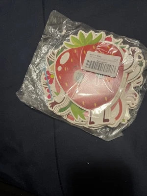 A Berry Sweet Baby Is On The Way Banner, Strawberry Baby Shower Decorations,  - Image 1 of 2