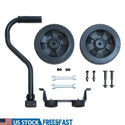 Generator Wheel Kit 3000-4900W Generators Portable Easy Install 8in Wheels New - Image 1 of 4