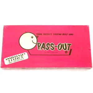 Pass Out Adult Board Game New Sealed 1971 Anniversary Edition Vintage - Picture 1 of 4