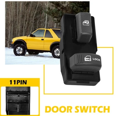 Interruptor de puerta de ventana eléctrica delantera para Chevrolet C1500 C2500 C3500 K1500 V 1995-2000 Foto 1 de 4