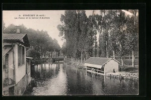 CPA Ètrèchy, La Juine et le lavoir d´Auvers 1908 - Picture 1 of 2