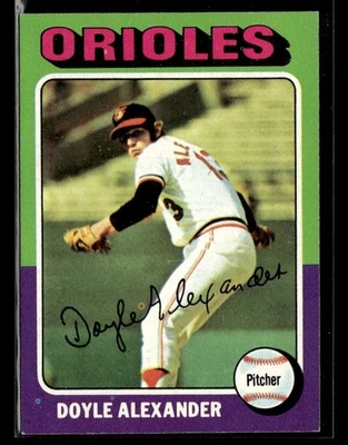 1975 Topps Doyle Alexander #491 - Image 1 of 2