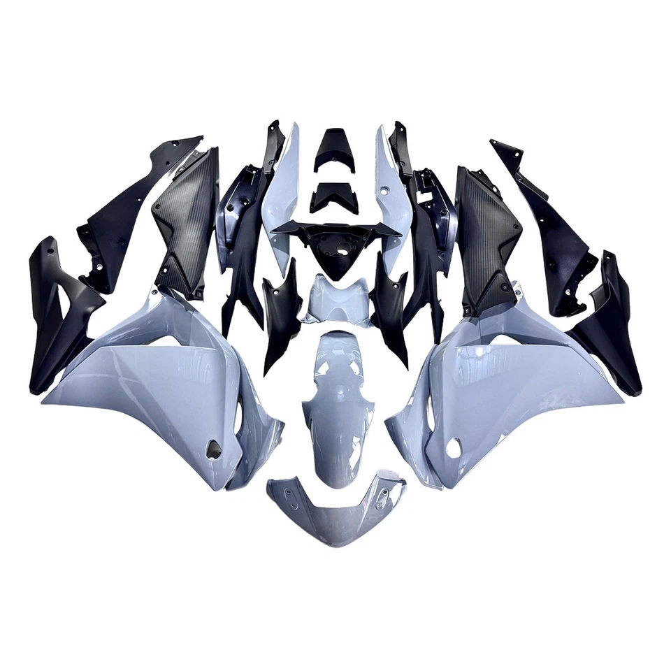 Cement Grey Black Fairings For Honda CBR250R 2011 2012 2013 14 2015 Bodywork Kit Foto 1 de 4