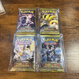 Pokémon Black & White Next Destinies Sealed Booster Pack Art Set (4 Packs) - Bild 1 von 2
