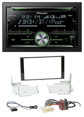 Pioneer Bluetooth MP3 DAB 2DIN USB CD Autoradio für Nissan Micra Note ab 2013 - Bild 1 von 4