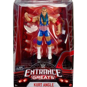 WWE Wrestling Entrance Greats Kurt Angle Series 1 Figur - Bild 1 von 6
