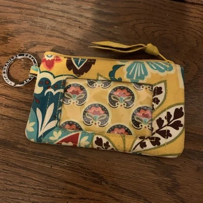 Vera Bradley Id Holder Mini Wallet Keychain Gift - Image 1 of 4