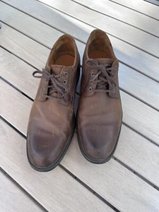 Johnston Murphy XC4 Waterproof Brown Leather Sheepskin Lace Up Shoes Sz 10.5 M - Bild 1 von 8