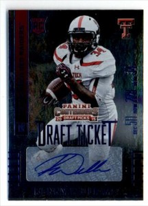 2015 Panini Contenders Draft Picks College Ticket Blue Foil Kenny Williams
