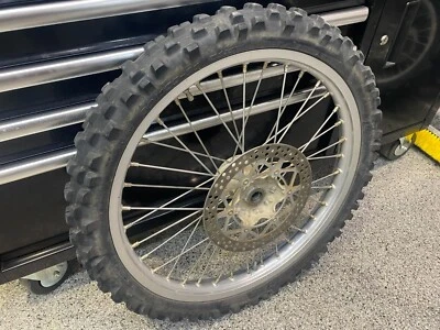 96-01 YZ250 YZ125 Front Wheel OEM 4SS-25111-01-00 1.6 x 21" COMPLETE WHEEL - Image 1 of 4