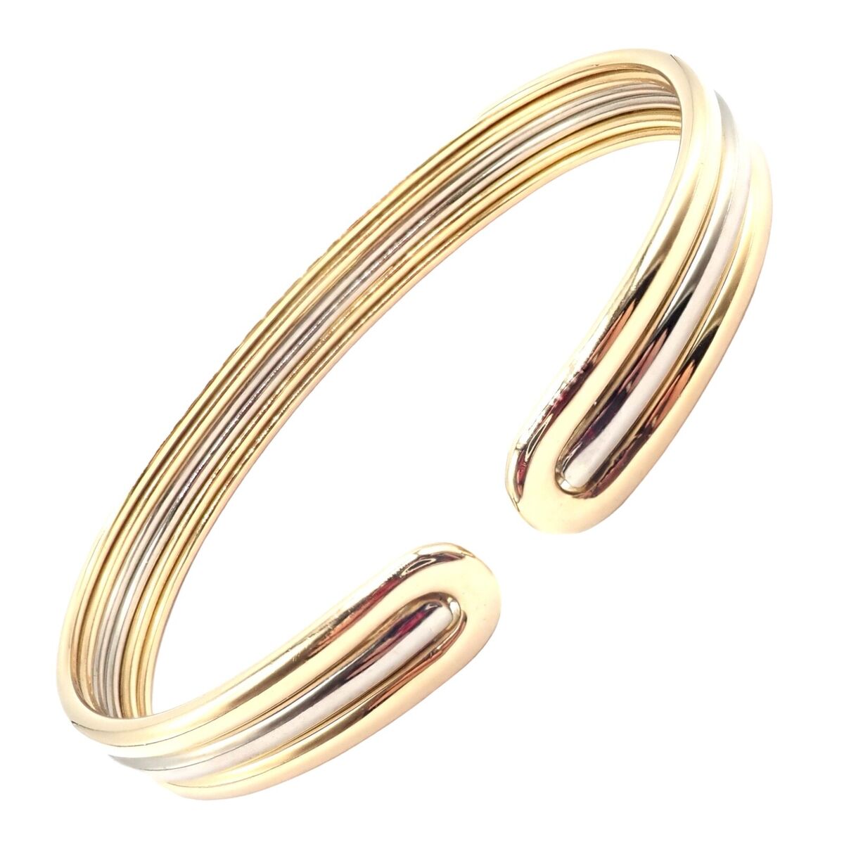 Van Cleef & Arpels without Stone White Gold Fine Bracelets Van Cleef & Arpels without Stone White Gold Fine Bracelets