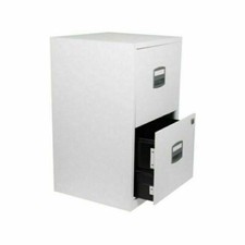 Bisley Metal Filing Cabinet 2 Drawer A4 672 x 413 x 400mm