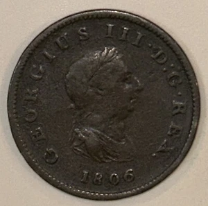 1806 GREAT BRITAIN GEORGIUS III - Picture 1 of 2