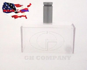 Silber Rundstab Griff mit weißer Presse Single Acryl Musubi Sushi Maschine - Bild 1 von 11