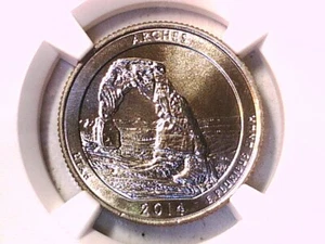 Arches NP 2014 D Washington Quarter NGC MS 67 3967401-016 - Picture 1 of 3
