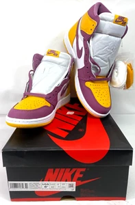 Nike Air Jordan 1 Retro High OG Brotherhood Gold Men's 555088-706 - Size US 8.5 - Picture 1 of 14