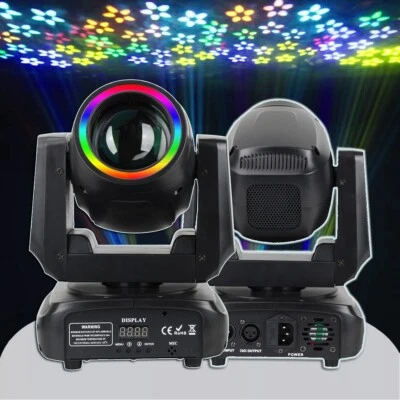 Mini LED 150W Moving Head, Aperture Beam 6+12 Prism DMX512 DJ Club Light - Image 1 of 4