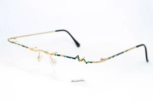 AMARETTA 531 001 Gafas Occhiali Bril Colorido Colorido Top Bar Alemania - Imagen 1 de 8