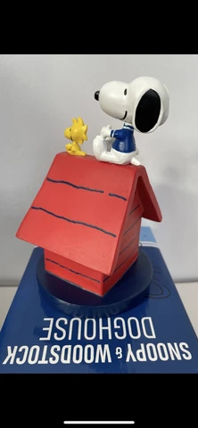 Toronto Blue Jays Snoopy And Woodstock Doghouse Bobblehead 1500 Limited SGA NEW Cover