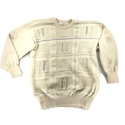 Lyle & Scott Mens Size M Sweater Made In Scotland Cotton Long Sleeve - Image 1 of 4