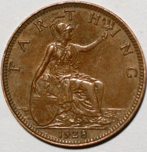 Great Britain Farthing 1928 George V KM# 808.2 - Picture 1 of 2