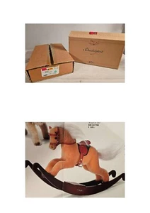 Steiff Club New Original Packaging Rocking Horse 39 cm Rocking Horse Limited Edition Limited! - Picture 1 of 11