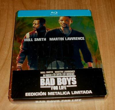 BAD BOYS FOR LIFE Two Rebel Cops 3 Steelbook Blu-Ray New Action A-B-C - Image 1 of 3