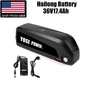 36V Lithium Battery 36V 17.4Ah Hailong Ebike Battery 200W-900W E BIKES BICYCLE - Picture 1 of 7