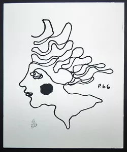 ISLA MUJER #4 // Serigrafía Cuba por RENE PORTOCARRERO de la Galería de Carteles Cubanos - Imagen 1 de 4